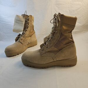 New McRae Mil-Spec Hot Weather Army Combat Coyote Boot 9W Vibram Sierra outsole